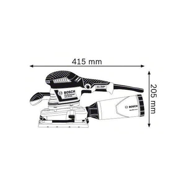 Ponceuse Vibrante Gss 230 Ave Professional Livré En Coffret L Boxx : Bosch 0601292801 4 Ponceuse Vibrante Gss 230 Ave Professional Livré En Coffret L Boxx : Bosch 0601292801 – Image 2