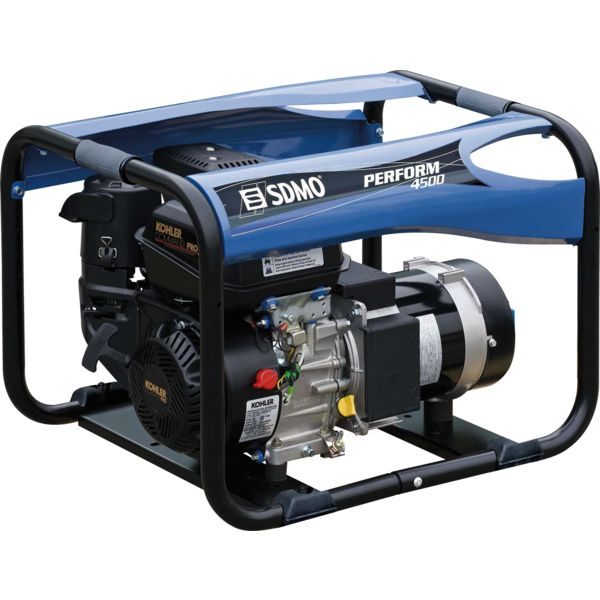 Groupe électrogène Groupe électrogène SDMO Perform 4500 C5 Essence 5.25 KVA PERFORM 4500 3 Groupe électrogène Groupe électrogène SDMO Perform 4500 C5 Essence 5.25 KVA PERFORM 4500