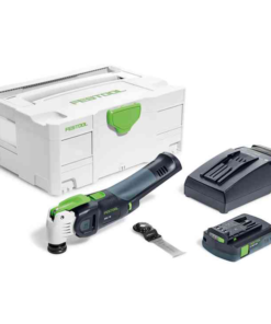 Découpeur Ponceur Oscillant Sans Fil Outil Oscillant Festool Vecturo OSC 18 Li 3,1 E-Compact Avec Une Batterie BP 18 Li 3,1 C Et Chargeur Rapide TCL 6 575385 -Outils électroportatifs Soldes p182407