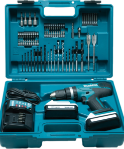 Visseuse Perceuse à Percussion Sans Fil Perceuse Visseuse à Percussion Makita HP457DWE10 18V 1.5 Ah -Outils électroportatifs Soldes p209355