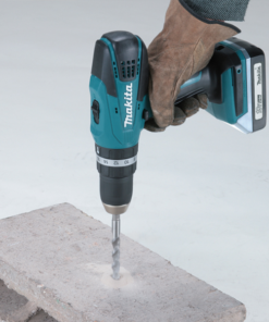 Visseuse Perceuse à Percussion Sans Fil Perceuse Visseuse à Percussion Makita HP457DWE10 18V 1.5 Ah