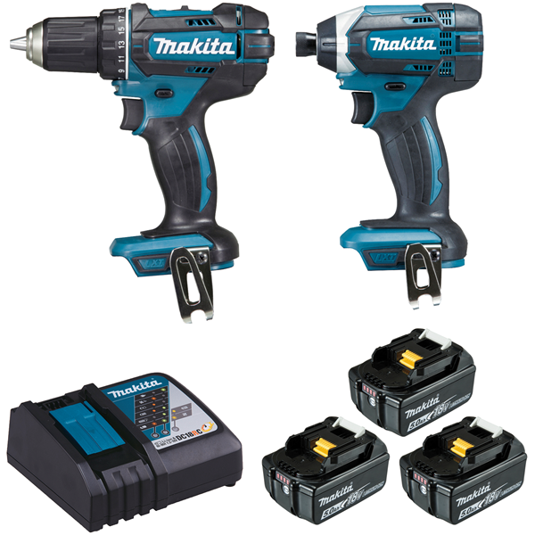 Visseuse à Choc Ensemble De 2 Machines 18V DDF482 Et DTD152Makita DLX2127MJ6 DLX2127TJ1 4 Visseuse à Choc Ensemble De 2 Machines 18V DDF482 Et DTD152Makita DLX2127MJ6 DLX2127TJ1 – Image 2