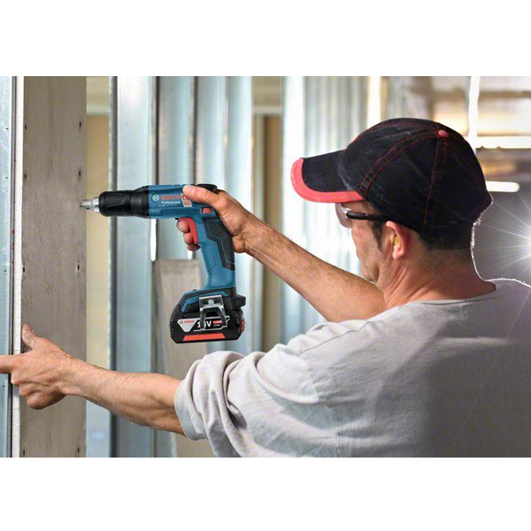 Visseuse Plaquiste Sans Fil - GSR 18V-EC TE Bosch - L-Boxx Avec 2 Batteries 5.0Ah Et Chargeur Rapide 06019C8007 5 Visseuse Plaquiste Sans Fil - GSR 18V-EC TE Bosch - L-Boxx Avec 2 Batteries 5.0Ah Et Chargeur Rapide 06019C8007 – Image 3