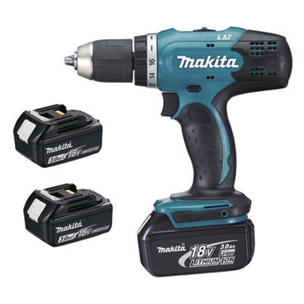 Visseuse Sans Fil Perceuse Visseuse Makita 18V Avec 2 Batteries Li-Ion 3Ah DDF453SFE 4 Visseuse Sans Fil Perceuse Visseuse Makita 18V Avec 2 Batteries Li-Ion 3Ah DDF453SFE – Image 2