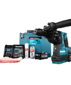 Perforateur Sds + Sans Fil Perfo-burineur Makita SDS-Plus 40 V Max Li-Ion 4 Ah - Diamètre Béton 28 Mm - 2 Batteries + Chargeur