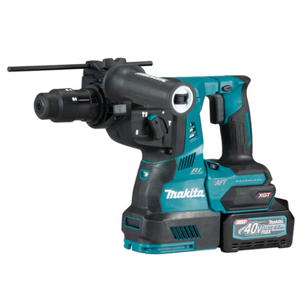 Perforateur Sds + Sans Fil Perfo-burineur Makita HR002GM202 SDS-Plus 40 V Max Li-Ion 4 Ah 4 Perforateur Sds + Sans Fil Perfo-burineur Makita HR002GM202 SDS-Plus 40 V Max Li-Ion 4 Ah – Image 2