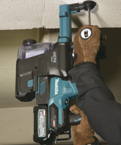 Makita Perforateur Sds + Sans Fil Perfo-burineur SDS-Plus 40 V Max Li-Ion 4 Ah Avec Extraction De Poussières - 2 Batteries + Chargeur -Outils électroportatifs Soldes perfo burineur makita6 1