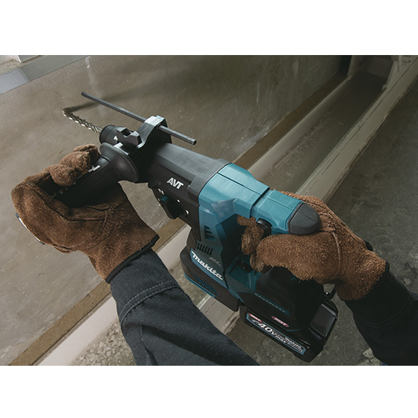 Perforateur Sds + Sans Fil Perfo-burineur Makita SDS-Plus 40 V Max Li-Ion 2.5 Ah - Diamètre Béton 28 Mm - 2 Batteries + Chargeur 5 Perforateur Sds + Sans Fil Perfo-burineur Makita SDS-Plus 40 V Max Li-Ion 2.5 Ah - Diamètre Béton 28 Mm - 2 Batteries + Chargeur – Image 3