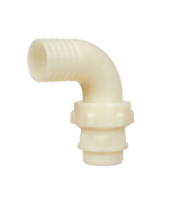 Fitt Pompe à Eau Raccord Pompe à Eau Coude Mâle Cannelé 3 Pièces 26/34 25 Mm Nylon