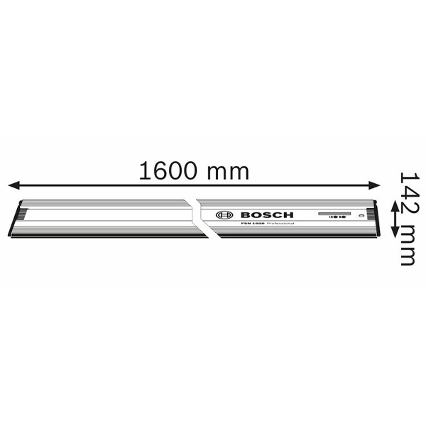 Rails, Guides Et Butées De Scie Circulaire Rail De Guidage FSN 1600 Bosch Coupe Précise 5 Rails, Guides Et Butées De Scie Circulaire Rail De Guidage FSN 1600 Bosch Coupe Précise – Image 3