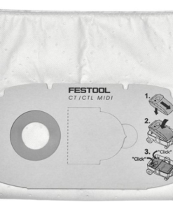 Sac Pour Aspirateur Sac Filtre Selfclean Sc Fis-ct Midi/5 Pièces Festool 498411