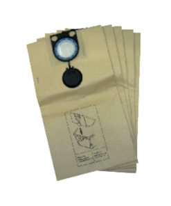 Sac Pour Aspirateur Sac Cellulose De Rechange Diam Industries Pour Aspirateur ASP-E14 - Capacité 25 L - Lot De 5