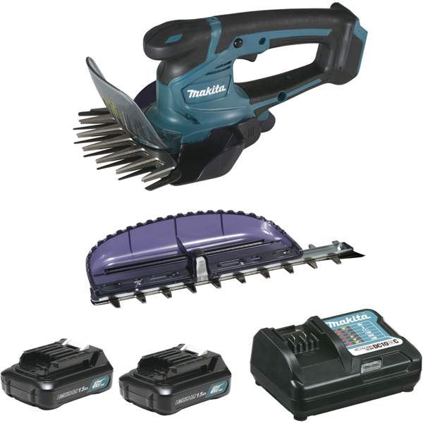 Taille Haie Taille-herbe Sans Fil Makita UM600DWYEX 12V 1.5Ah Avec Kit Sculpte-haie 4 Taille Haie Taille-herbe Sans Fil Makita UM600DWYEX 12V 1.5Ah Avec Kit Sculpte-haie – Image 2