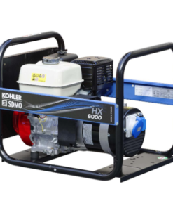 Groupe électrogène Groupe électrogène HX 6000 C5 Monophasé 230 V Moteur Essence Honda 6 KW/6.60 KVA SDMO