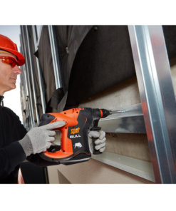 SPIT Paslode Perforateur Sds + Sans Fil Perforateur Spit Spitbull SDS Plus 36 V - 6 Forets 2 Batteries -Outils électroportatifs Soldes spitbull2