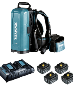 Electroportatif Divers Métiers Support Dorsal Avec Pack énergie 18V Makita - 4 Batteries 5Ah + Chargeur Double