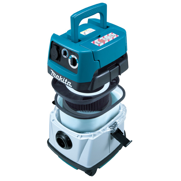 Aspirateur à Poussières Aspirateur Classe L VC1310LX1 13L 1050 W Prise Asservissement Makita 3 Aspirateur à Poussières Aspirateur Classe L VC1310LX1 13L 1050 W Prise Asservissement Makita