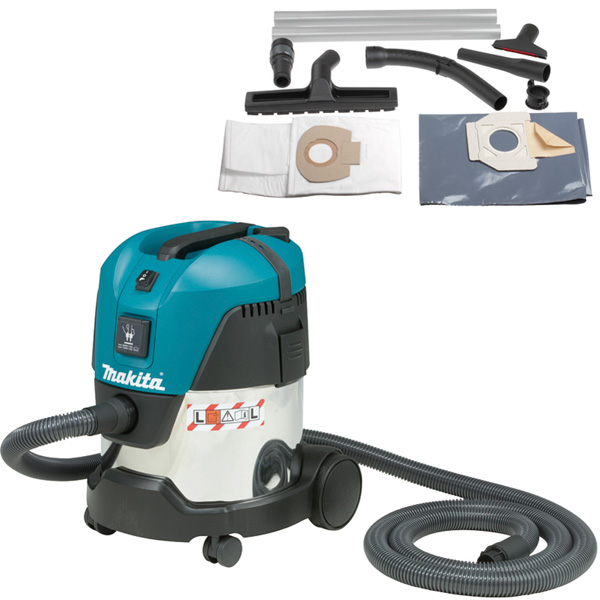 Aspirateur Eau Et Poussières Aspirateur Makita 1200W Cuve De 20 Litres Classe L Référence VC2012L 3 Aspirateur Eau Et Poussières Aspirateur Makita 1200W Cuve De 20 Litres Classe L Référence VC2012L