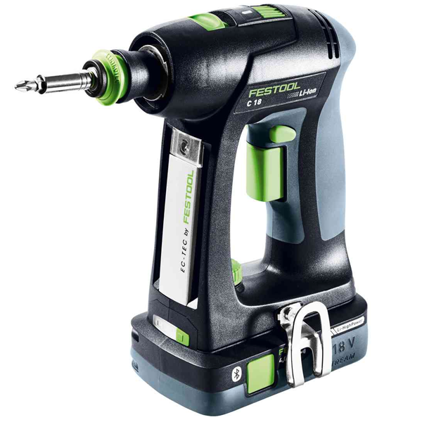 Visseuse Sans Fil Perceuse Visseuse Festool C 18 HPC 4,0 I-Plus Avec Batteries Chargeur 3 Visseuse Sans Fil Perceuse Visseuse Festool C 18 HPC 4,0 I-Plus Avec Batteries Chargeur
