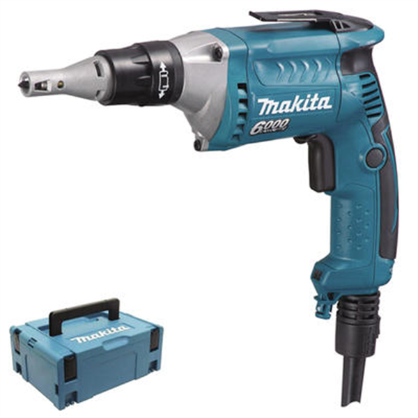 Visseuse Filaire Visseuse Plaque De Plâtre Makita FS6300RXJ 570 W 6000 Tr/min En Coffret Mak-pac 4 Visseuse Filaire Visseuse Plaque De Plâtre Makita FS6300RXJ 570 W 6000 Tr/min En Coffret Mak-pac – Image 2