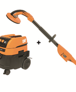 SPIT Paslode Ponceuse à Bras - Girafe Ensemble Ponceuse Girafe Spit DWS225 Et Aspirateur Spit AC1630P Ref:620916