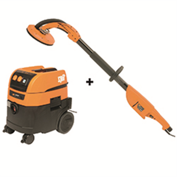 SPIT Paslode Ponceuse à Bras - Girafe Ensemble Ponceuse Girafe Spit DWS225 Et Aspirateur Spit AC1630P Ref:620916 3 SPIT Paslode Ponceuse à Bras - Girafe Ensemble Ponceuse Girafe Spit DWS225 Et Aspirateur Spit AC1630P Ref:620916